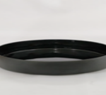 BANDEJA DECORATIVA ENLOZADA NEGRO